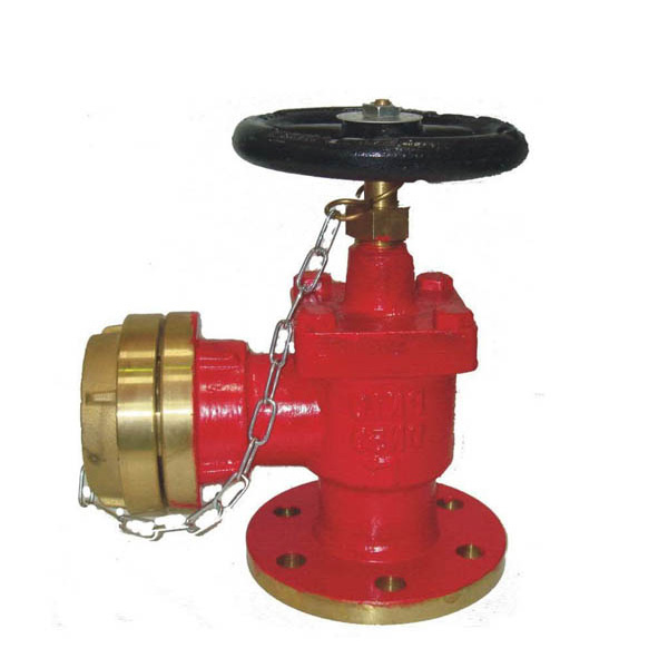 Cast Iron Angled Fire Hydrant Landing Globe Valve